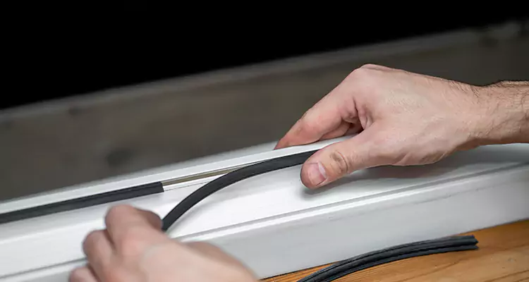 Garage Door Bottom Seal Repair in Warrington, FL