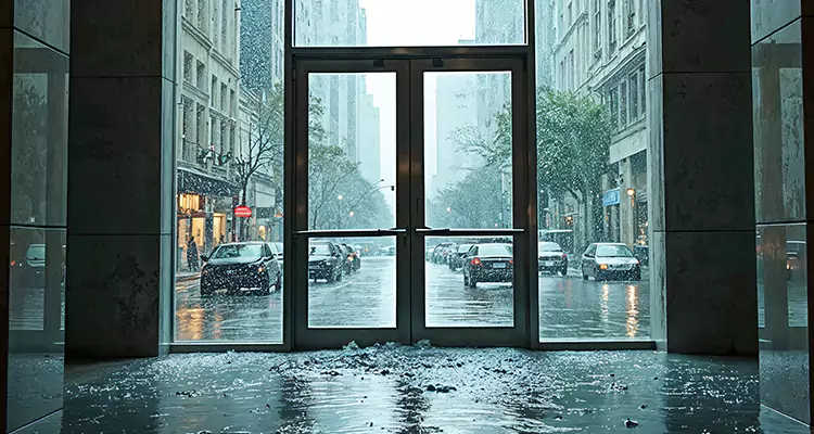 Sliding Door Leaking At Bottom Corners in Warrington, FL